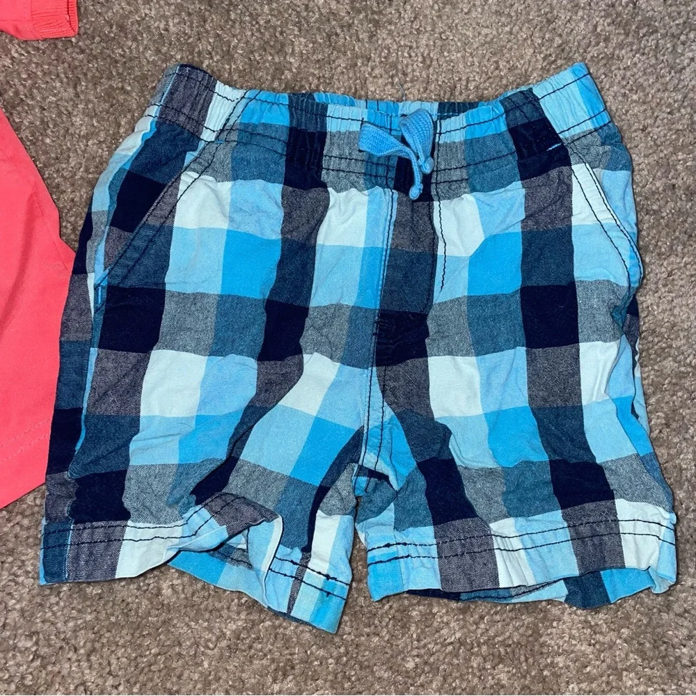 nautica/jumping‎ bean trio of 2t shorts/shirt - Picture 4 of 8